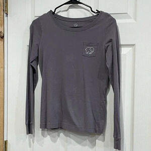 Ivory Ella Long Sleeve T-shirt Light Purple Size XS